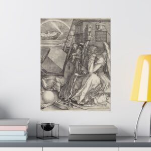 1000420873171356038_2048.jpeg Melencolia I - Albrecht Dürer (1514) - Renaissance Poster Print