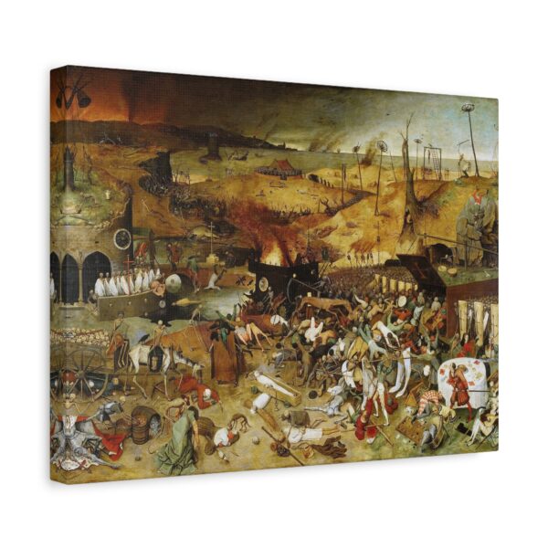 10107703250896229278_2048.jpeg The Triumph of Death - Pieter Bruegel the Elder (c. 1562) - Renaissance Canvas Print