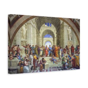 10176826157283362361_2048.jpeg The School of Athens - Raphael (c. 1509-1511) - Renaissance Canvas Print