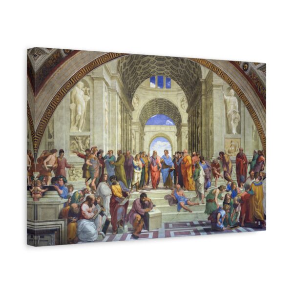 10176826157283362361_2048.jpeg The School of Athens - Raphael (c. 1509-1511) - Renaissance Canvas Print