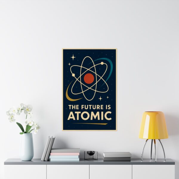 10201682076852698006_2048.jpeg The Future Is Atomic - LUNE Original - Atomic Age Poster Print