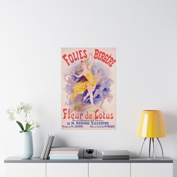 10249873964108614848_2048-1.jpeg Folies Bergère, Fleur de Lotus - Jules Chéret (1893) - Art Nouveau Poster Print