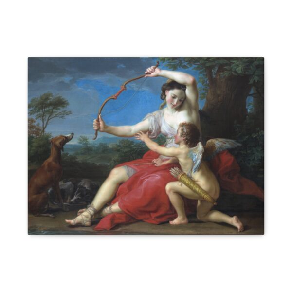 10289329039953849685_2048.jpeg Diana and Cupid - Pompeo Batoni (1761) - Classical Canvas Print