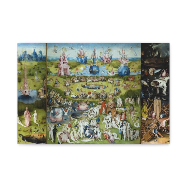10320597995951883345_2048.jpeg The Garden of Earthly Delights - Hieronymus Bosch (c. 1490-1510) - Renaissance Canvas Print