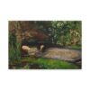 Ophelia - John Everett Millais (c. 1851-1852) - Classical Canvas Print
