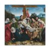 The Descent from the Cross - Joos van Cleve (c. 1518-1520) - Renaissance Canvas Print