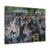 Dance at Le Moulin de la Galette - Pierre-Auguste Renoir (1876) - Impressionist Canvas Print