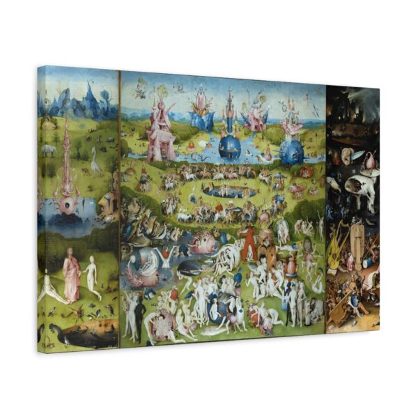 1059417677695349860_2048.jpeg The Garden of Earthly Delights - Hieronymus Bosch (c. 1490-1510) - Renaissance Canvas Print