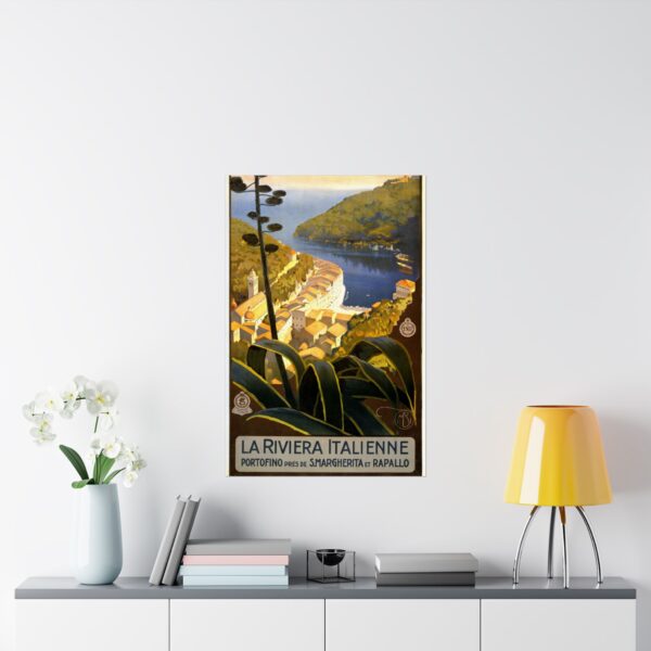 La Riviera Italienne - ENIT Italian National Tourist Board (c. 1920) - Vintage Travel Poster Print