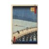 10816917864380587484_2048.jpeg Sudden Shower over Shin-Ōhashi Bridge and Atake - Utagawa Hiroshige (1857) - Japanese Woodblock Canvas Print