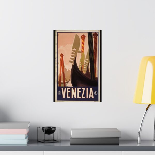 Venezia (Venice), Italy - ENIT Italian National Tourist Board - Vintage Travel Poster Print