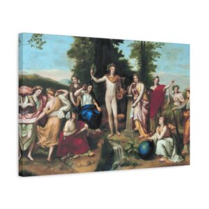 10935081593563896251_2048.jpeg Parnassus - Anton Raphael Mengs (1761) - Classical Canvas Print