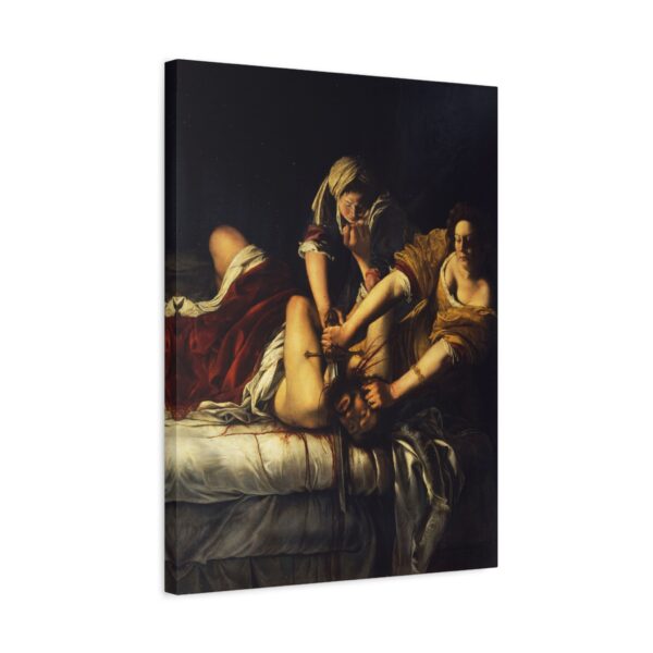 Judith Slaying Holofernes - Artemisia Gentileschi (c. 1612-1613) - Classical Canvas Print