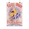 11152179761631780782_2048-1.jpeg Folies Bergère, Fleur de Lotus - Jules Chéret (1893) - Art Nouveau Poster Print