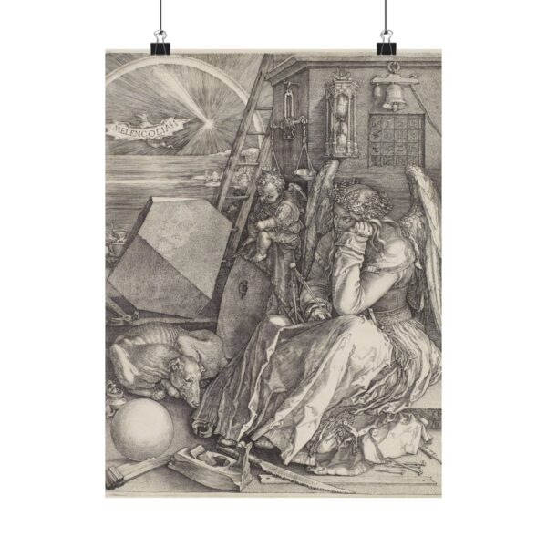 Melencolia I - Albrecht Dürer (1514) - Renaissance Poster Print