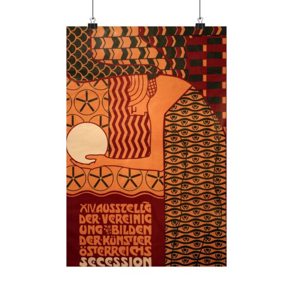 14th Vienna Secession Exhibition - Alfred Roller (1902) - Art Nouveau Poster Print