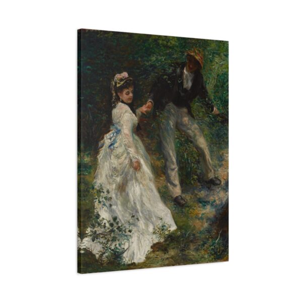 11432537349511074789_2048.jpeg La Promenade - Pierre-Auguste Renoir (1870) - Impressionist Canvas Print