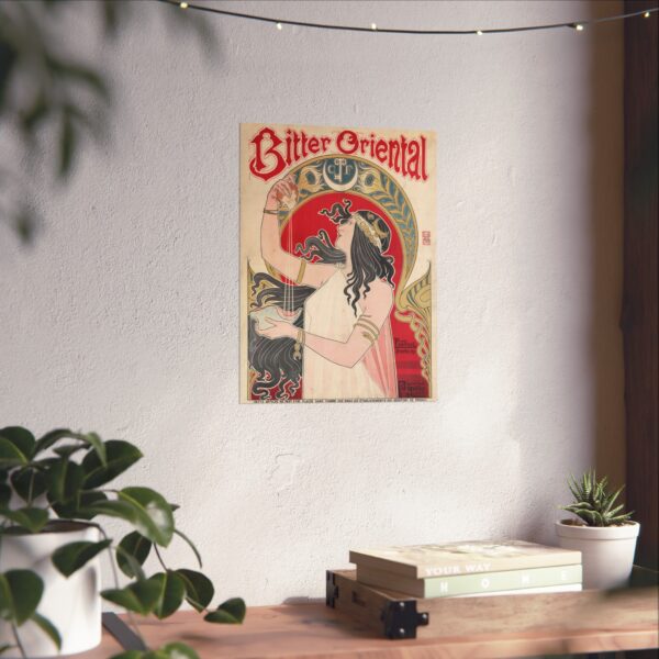 Bitter Oriental ad - Henri Privat-Livemont (1897) - Art Nouveau Poster Print