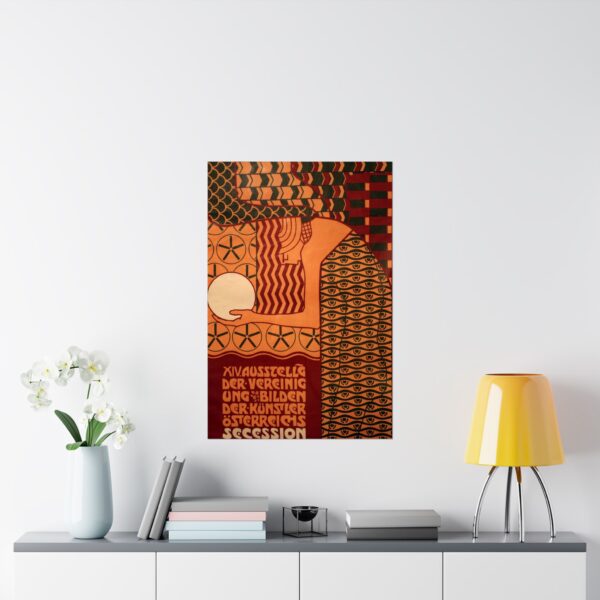 14th Vienna Secession Exhibition - Alfred Roller (1902) - Art Nouveau Poster Print