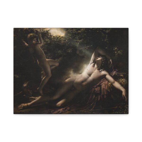 1162566316939789875_2048.jpeg The Sleep of Endymion - Anne-Louis Girodet (1791) - Classical Canvas Print