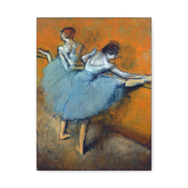 11706464378718403608_2048.jpeg Dancers at the Barre - Edgar Degas (c. 1900) - Impressionist Canvas Print