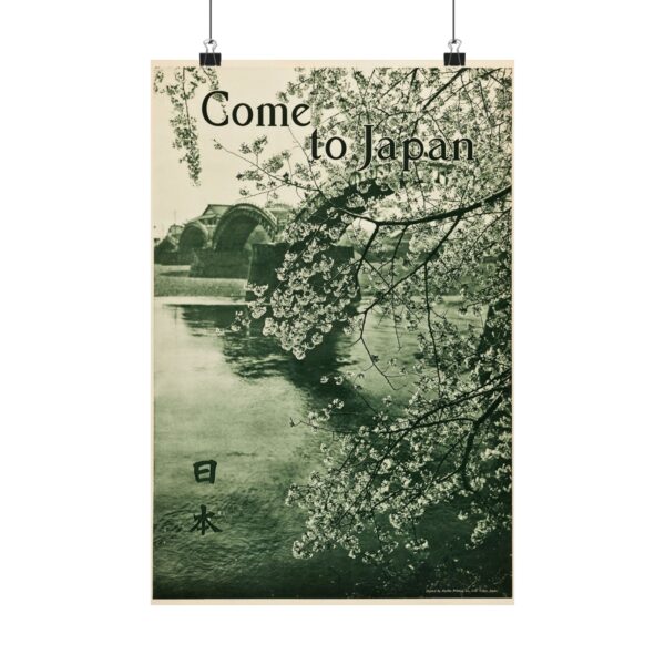 11814745614412583349_2048.jpeg Come to Japan - Japanese Government Railways (c. 1936) - Vintage Travel Poster Print