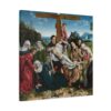 The Descent from the Cross - Joos van Cleve (c. 1518-1520) - Renaissance Canvas Print
