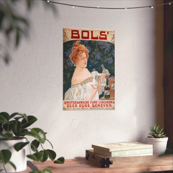 Bols' Amsterdamsche Fijne Likeuren - Henri Privat-Livemont (1901) - Art Nouveau Poster Print
