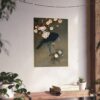 Crow and Blossom - Ohara Koson (c. 1910) - Japanese Woodblock Poster Print