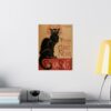 Le Chat Noir - Théophile Steinlen (1896)- Art Nouveau Poster Print