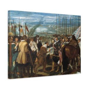 12566482725833393528_2048.jpeg The Surrender of Breda - Diego Velázquez (1635) - Classical Canvas Print