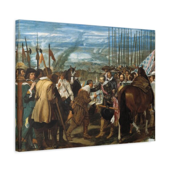 12566482725833393528_2048.jpeg The Surrender of Breda - Diego Velázquez (1635) - Classical Canvas Print