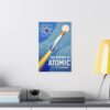 The Future Is Atomic - LUNE Original - Space Age Poster Print