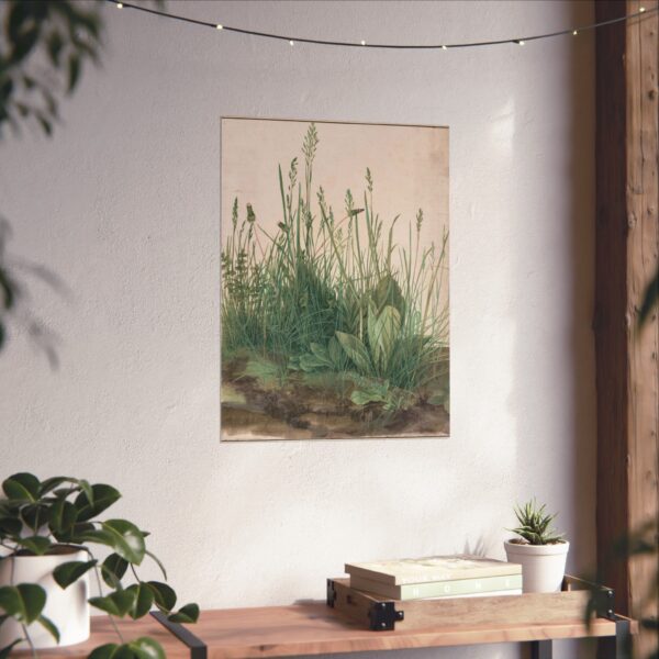 The Great Piece of Turf - Albrecht Dürer (1503) - Botanical Poster Print