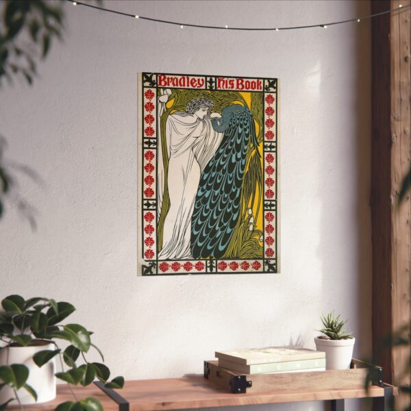 Bradley, His Book - William Henry Bradley (1896) - Art Nouveau Poster Print