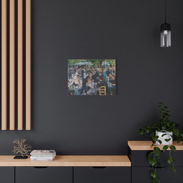 Dance at Le Moulin de la Galette - Pierre-Auguste Renoir (1876) - Impressionist Canvas Print