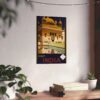 Visit India - India State Railways Bureau (c. 1935) - Vintage Travel Poster Print