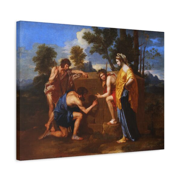 13056121804559627412_2048.jpeg The Arcadian Shepherds (Et in Arcadia Ego) - Nicolas Poussin (c. 1637-38) - Classical Canvas Print