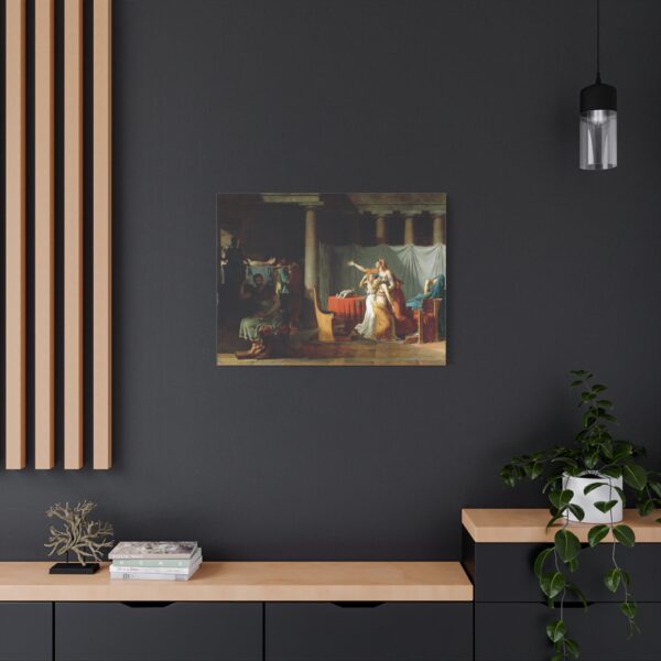 13155969660731670441_2048.jpeg Lictors Bring Brutus the Bodies of His Sons - Jacques-Louis David (1789) - Classical Canvas Print