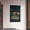 13163105772557676464_2048.jpeg Designed for Tomorrow - LUNE Original - Atomic Age Poster Print