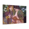 1323469157428844605_2048.jpeg Motherhood (Macierzynstwo) - Stanisław Wyspiański (1905) - Impressionist Canvas Print