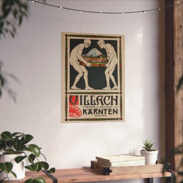 13335600022755798758_2048.jpeg Villach, Kärnten (Carinthia) - Pietro A. Sencig (c. 1900s) - Art Nouveau Poster Print
