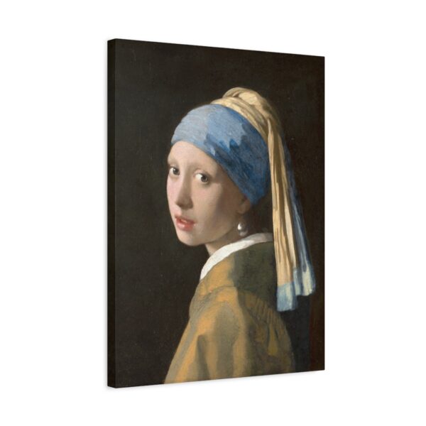 13737989955928350988_2048.jpeg Girl with a Pearl Earring - Johannes Vermeer (c. 1665) - Classical Canvas Print