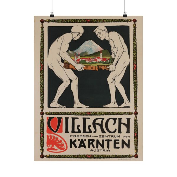 13927509761488009516_2048.jpeg Villach, Kärnten (Carinthia) - Pietro A. Sencig (c. 1900s) - Art Nouveau Poster Print