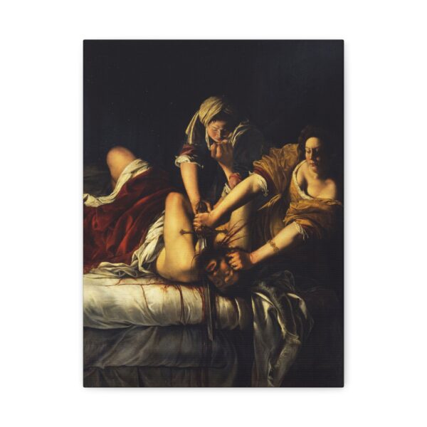 Judith Slaying Holofernes - Artemisia Gentileschi (c. 1612-1613) - Classical Canvas Print