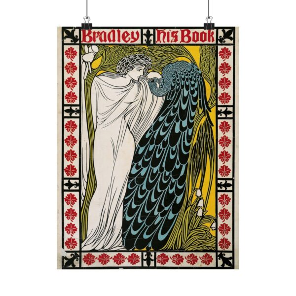 Bradley, His Book - William Henry Bradley (1896) - Art Nouveau Poster Print