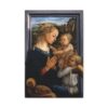 14222756505601958208_2048.jpeg Madonna and Child with Two Angels - Fra Filippo Lippi (c. 1465) - Renaissance Canvas Print