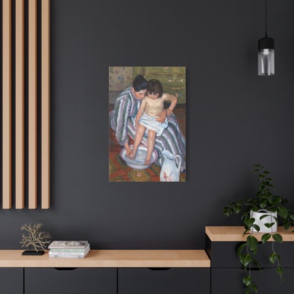 The Child's Bath - Mary Cassatt (1893) - Impressionist Canvas Print