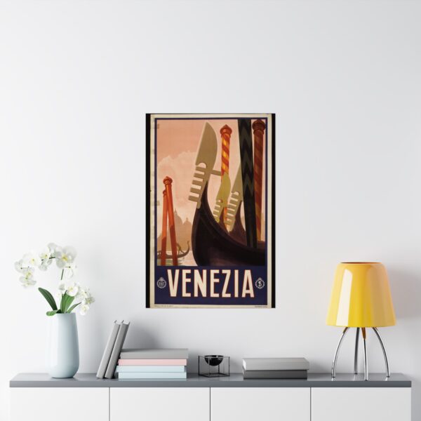 Venezia (Venice), Italy - ENIT Italian National Tourist Board - Vintage Travel Poster Print