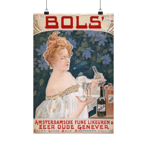 Bols' Amsterdamsche Fijne Likeuren - Henri Privat-Livemont (1901) - Art Nouveau Poster Print